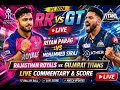 RR vs GT LIVE 🔴 Rajasthan Royals vs Gujarat Titans Live Match | Parag vs Siraj | IPL 2026Watch Raja