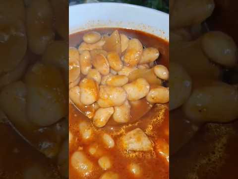 أسهل وأطيب غدا فاصوليا بيضة بالدجاج