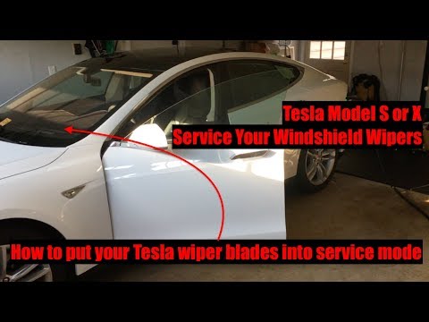 Video: Co je servisní režim stěračů Tesla?