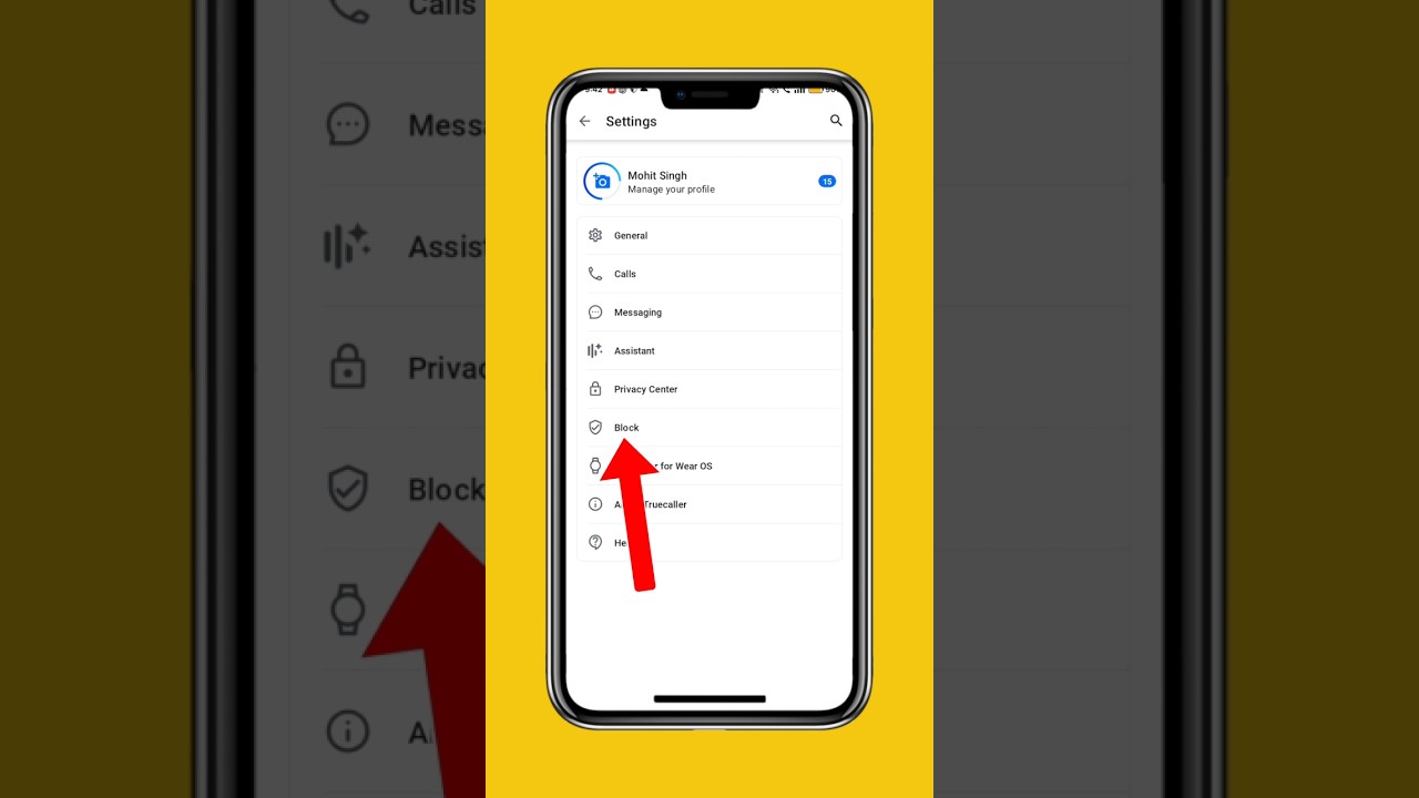 Truecaller Blocked Call Message Notification Enable