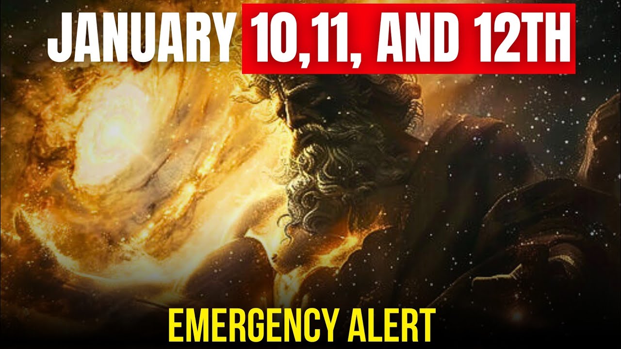 Бог говорит: 10, 11, 12 января вы пожалеете, если проигнорируете эту пророческую дату.