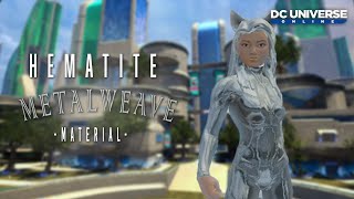 DCUO: Brand NEW material HEMATITE METALWEAVE | BOOSTER BUNDLE
