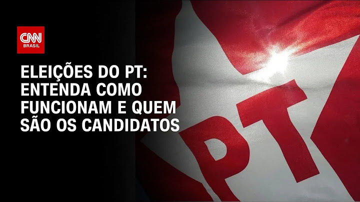PT faz eleição para novo presidente nacional neste domingo (6) | AGORA CNN