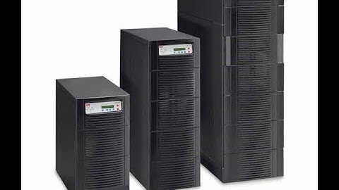 #1 What is the difference between UPS types (StandBy, Line-interactive, Online double Conversion)?