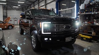 Поставили НОВЫЙ КЛАССНЫЙ СВЕТ на FORD F-350