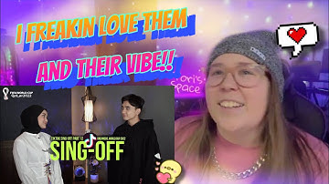 SING-OFF TIKTOK SONGS PART 12 (Dreamers, Made You Look, Sang Dewi) vs @EltasyaNatasha (REACTION)