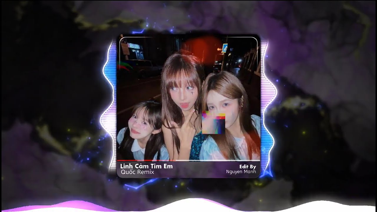 Linh Cảm Tim Em - Quốc Remix | Hot TikTok 2024 - Audio Lyrics Video