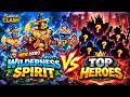 WILDERNESS SPIRIT vs TOP HEROES NEW HERO TESTED Castle 
