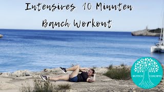 Intensives 10 Minuten Bauch Workout - bring deine Mitte zum Brennen #bauchmuskeltraining #absworkout