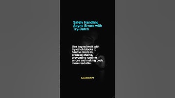 Safely Handling Async Errors W