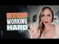 Working Hard is Ruining Your Career 🛑