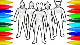 Ultraman Victory Superheroes Coloring  Pages