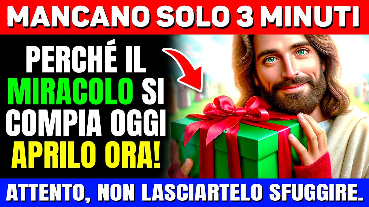 DIO DICE: IGNORA QUESTO E PERDERAI LA PIÙ GRANDE BENEDIZIONE DELLA TUA VITA! MESSAGGIO DI DIO!