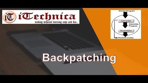 61. Backpatching