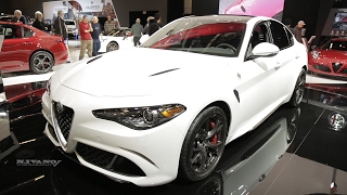 2017 Alfa Romeo Giulia Quadrifoglio - Exterior and Interior Walkaround - 2017 Montreal Auto Show