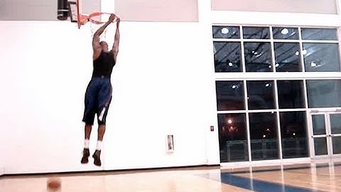 Dre Baldwin: Drop Step Dunks Pt. 2 | Blake Griffin NBA Post Moves Vertical Jump Training