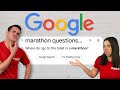 We Answer The Most-Googled Marathon Questions