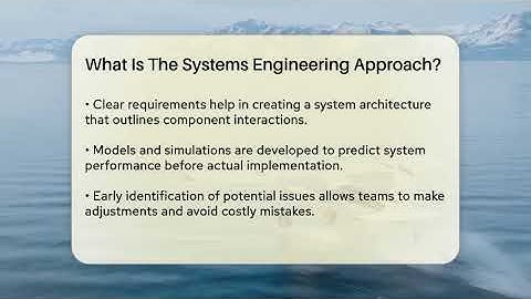 What Is The Systems Engineering Approach? - Air Traffic Insider