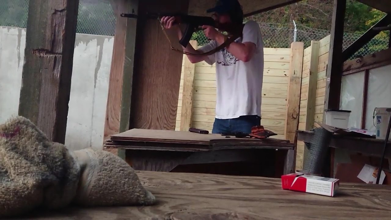 Homemade Binary AK Trigger Test YouTube