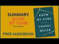 Summary of Know My Name by Chanel Miller | Free Audiobook