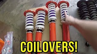 COILOVER INSTALL FOR R34 NISSAN SKYLINE  & DRIFT PREP!