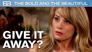 Full The Bold and the Beautiful / Liam Wants Hope To Give The Diamond AWAY Update