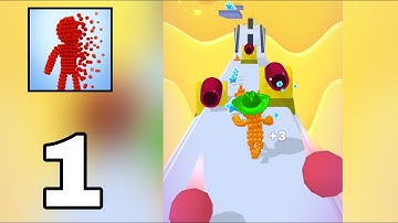 Pixel Rush Gameplay Walkthrough || Level 1-15 || Part 1 || {Android} By SayGames