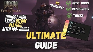 Doom: The Dark Ages Weapon Tier List Ultimate Guide | Best Guns | 100% Completion | Tips & Tricks