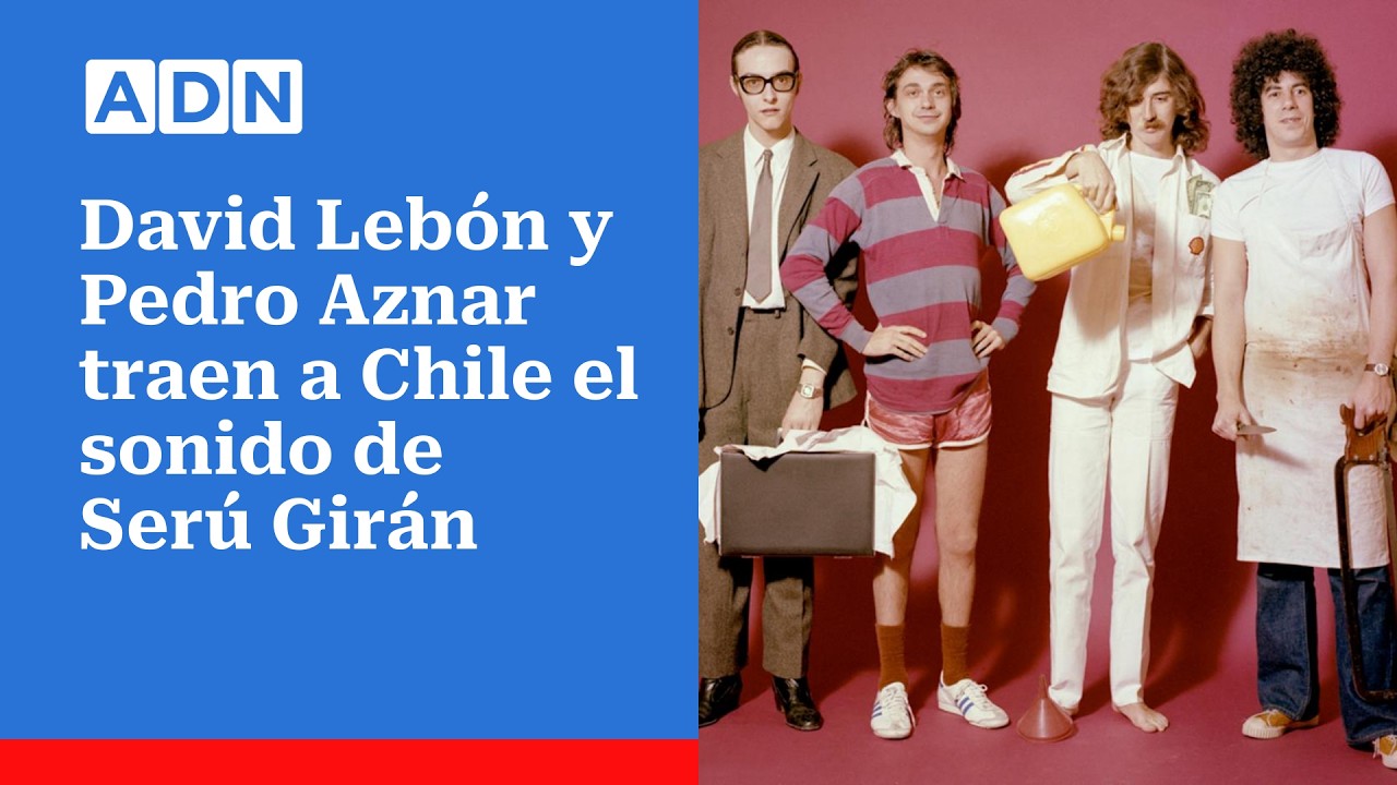 Lebón y Aznar recuerdan el legado de Serú Girán antes de show en Chile