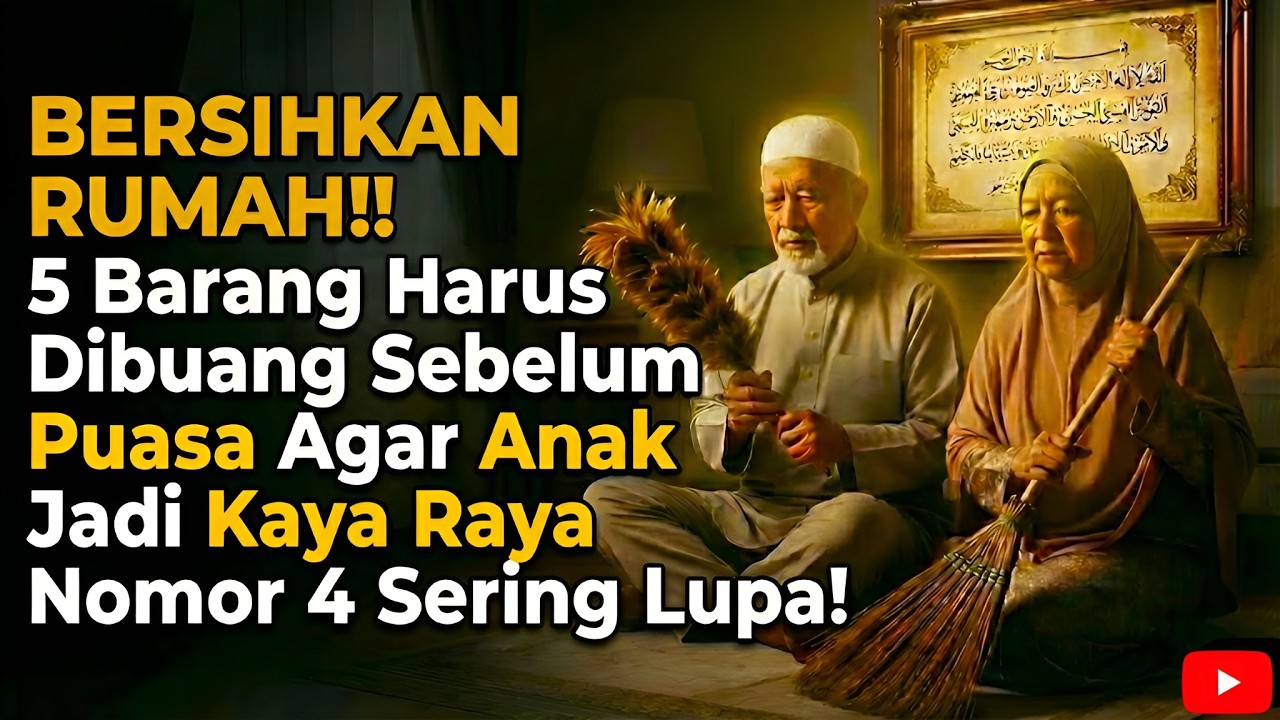 BERSIHKAN RUMAH‼️ 5 Barang Harus Dibuang Sebelum Puasa Agar Anak Kaya Raya. Nomor 4 Sering Lupa!