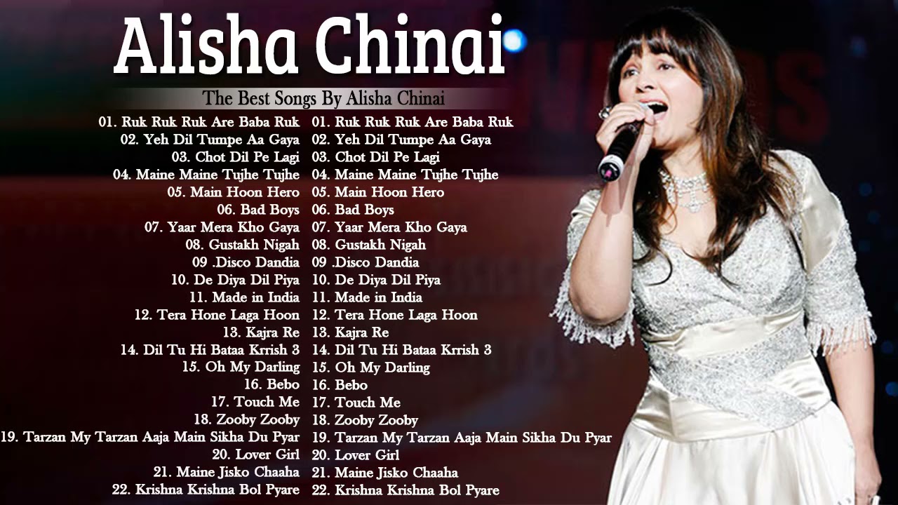 Hits Of Alisha Chinai  Bollywood BestSongs Collection  Alisha Chinai Top 22 Songs 2021 5