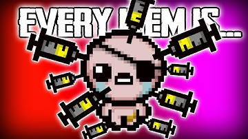 Every Item is EXPERIMENTAL TREATMENT - Custom Afterbirth+ Challenge