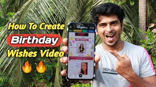 How To Make Animated Birthday Wishes Video in Android Hindi screenshot 2