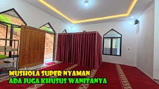 Mushola Dan Kobong Sudah Siap 100 % Di Gunakan Untuk Mengaji..