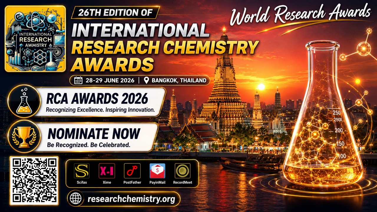 26th Edition of International Research Chemistry Awards