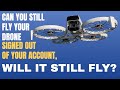 Flying a DJI Drone While Signed Out – Does It Work? #shaunthedrone