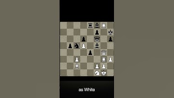 Mate in Two - Daily Chess Puzzle - No. 268 - #chess #puzzle #checkmate #shorts #0_algo_chess