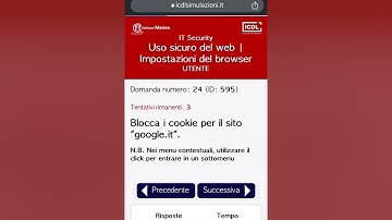 Simulazione ICDL / nuova ECDL - Modulo IT Security n°4