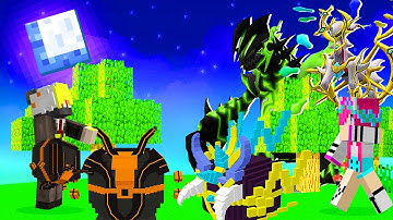 ONE VÀ NOOB YETI THỬ THÁCH ĐƯỜNG ĐUA SOLO 2 LOẠI LUCKY BLOCK NOOB CHƠI ĐỘI HÌNH 2 CHẤP 6 VÀ CÁI KẾT