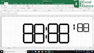 How to Do Digital Clock in Excel VBA