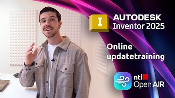 Autodesk Inventor 2025 updatetraining | NTI Open AIR 2024