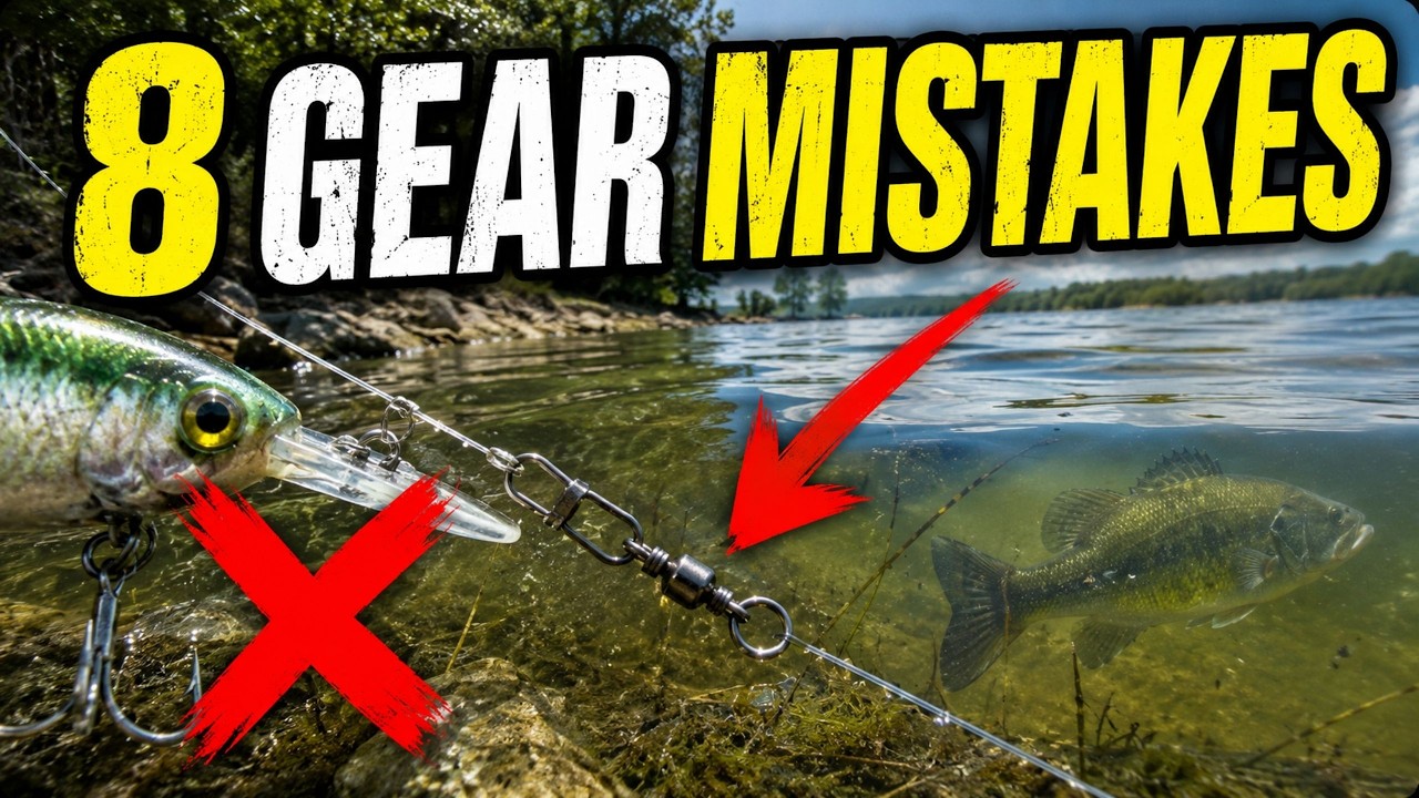Scaring Fish 8 Equipment Mistakes That Are Scaring Fish Away From Your Line While ...