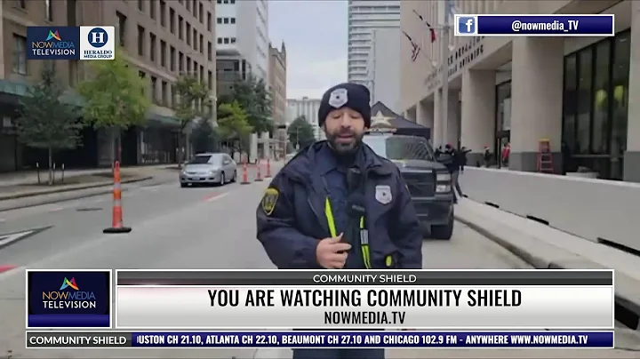 COMMUNITY SHIELD - WITH POLICE OFFICER JESUS ROBLES