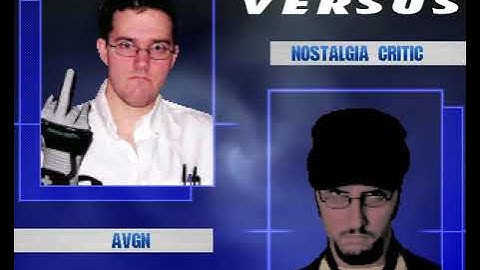 M.U.G.E.N Battle #1: Angry Video Game Nerd vs. Nostalgia Critic