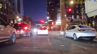 Downtown Phoenix Arizona At Night 4K