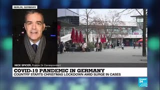 Germany enters harder lockdown as virus deaths hit new high