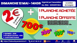 LOTO MAYA en LIVE du Dimanche 12 Mai 2024