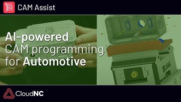 AI-powered CAM programming for automotive 🏎️