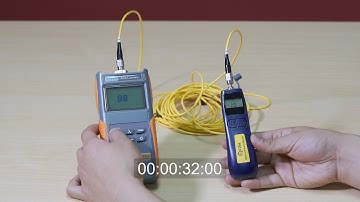 Grandway FHS оптический измеритель мощности.  Демонстрация работы