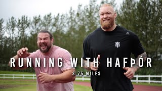 350 lbs Strongmen Just Felt Like Running 15 Laps Around A Track